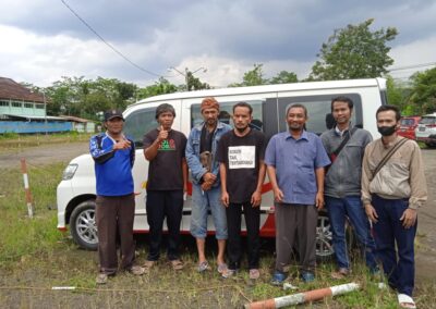 Kegiatan Dukungan Penanganan ODGJ Program DSSJ Desa Panimbang Bulan Februari 2023