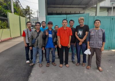 Kegiatan Dukungan Penanganan ODGJ Program DSSJ Desa Panimbang Bulan Maret 2023