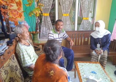 Kunjungan Kader ODGJ Desa Panimbang Bulan April 2023