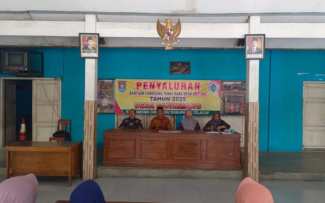 Penyaluran Bantuan Langsung Tunai Dana Desa (BLT DD) untuk 32 KPM