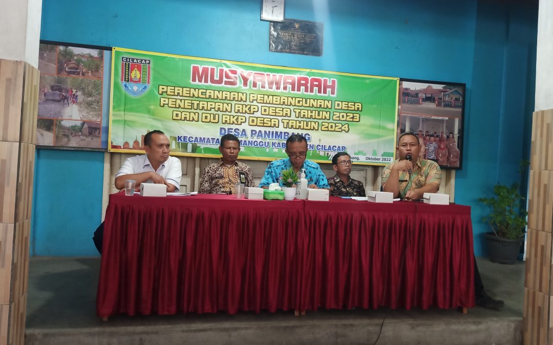 MUSYAWARAH PERENCANAAN PEMBANGUNAN DESA (MUSRENBANGDES) DESA PANIMBANG KECAMATAN CIMANGGU