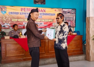 Kegiatan Pembinaan Seni Budaya Desa Panimbang Berkesinambungan