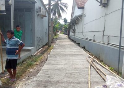 Desa Panimbang Wujudkan Peningkatan Akses: Jalan Rabat Beton Cikondang Kini Lebih Kokoh!